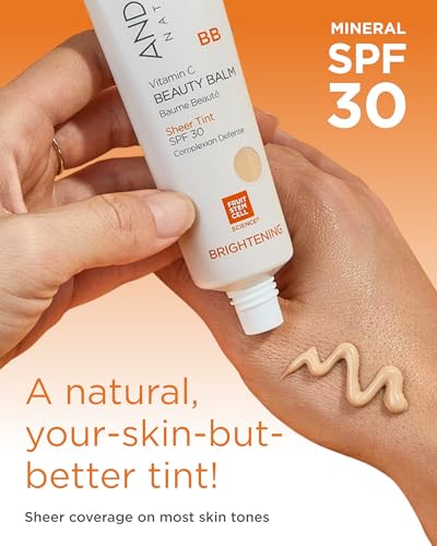 Andalou Naturals Vitamin C BB Cream SPF 30 Mineral Sunscreen