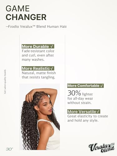 Frodio Boho Braided Wig 30" Full Lace 200% Density