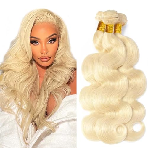 613 Blonde Body Wave Bundles - 300g Unprocessed Virgin Human Hair