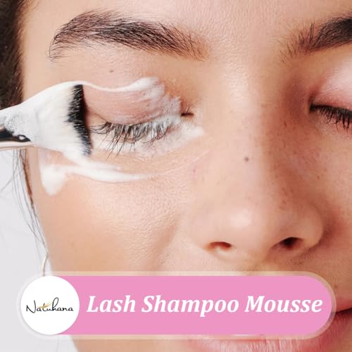 Lash Shampoo Kit 60ml Gentle Cleanser for Extensions & Natural Lashes