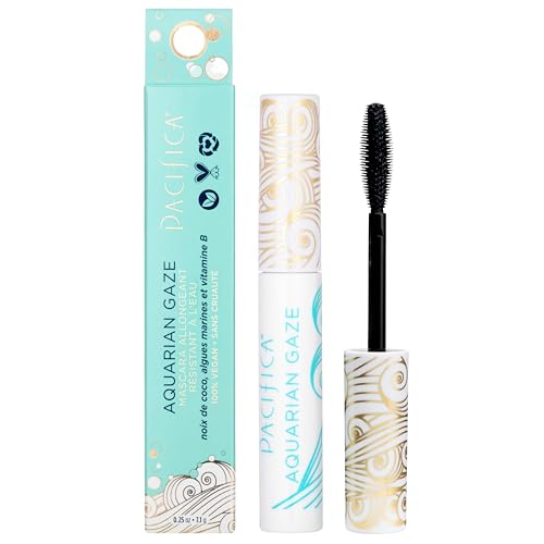 Pacifica Aquarian Gaze Mascara – Abyss Black, Water-Resistant Lengthening