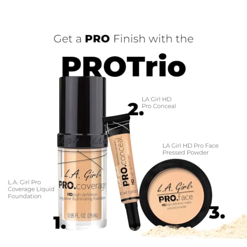 L.A. Girl HD Pro Conceal Almond GC979 - Pack of 2