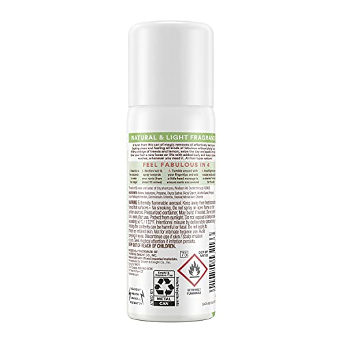 Batiste Dry Shampoo Bare Mini Travel Size 1.06 oz (Pack of 3)