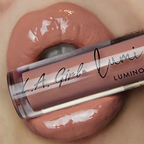 L.A. Girl Lumilicious Luminous Lipgloss, Peach GLG941