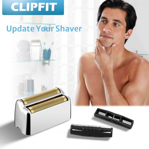 FXFS2 Foil Shaver Replacement Foil Compatible with Babyliss Foil Shaver FXFS2, Silver Color, 1Pack