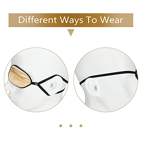 Silk Eye Patch for Adults - 3 Pack Adjustable Lazy Eye