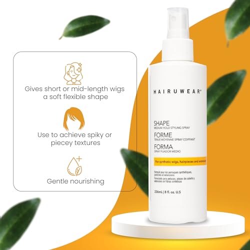 Synthetic Wig Care Set - Shampoo, Conditioner & Spray 8oz