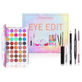 40 Color Eyeshadow Palette Kit with Eyeliner, Mascara & Brushes