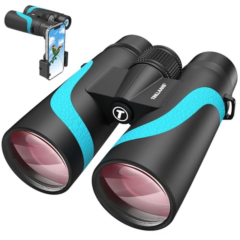 15x55 UHD Binoculars with BAK4 Prism & Phone Adapter