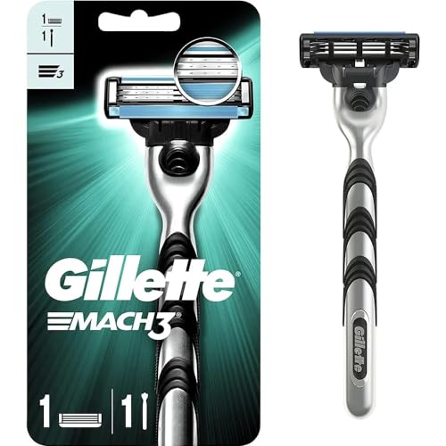 MACH 3 - Handle w/1 Cartridge & Turbo REFILLABLE Razor