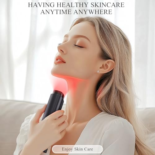 BNU Microcurrent & Red Light Facial Massager for Skin Lifting & Firming