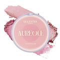 Powder Blush for Cheeks ? Duo Aureole ? High Pigmented Pink Blush with Matte Finish, Easy-to-Blend, 0.53 oz