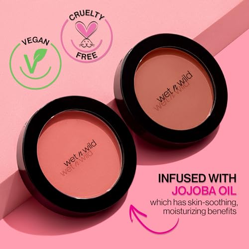 Wet n Wild Color Icon Blush Pinch Me Pink 1 Count - Effortless Matte & Glow