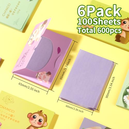 Oil Blotting Paper Sheets for Oily Skin, 300 Count