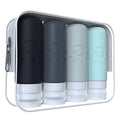 Zafit TSA Approved Travel Bottles 3oz Leak Proof Set