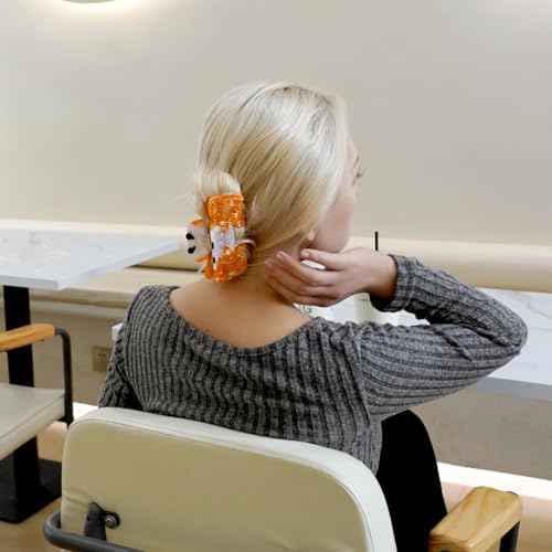 Crab Hair Clips, fun Hair Clips for women Girls, cute beach claw clips Acetate Marine Hair Accessories Gift