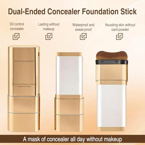 Luminous Dual-Ended Concealer Foundation Stick (2 Pack)