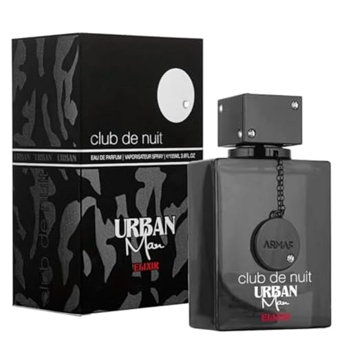 Armaf Club De Nuit Urban Man Elixir Eau de Parfum, 3.6 oz