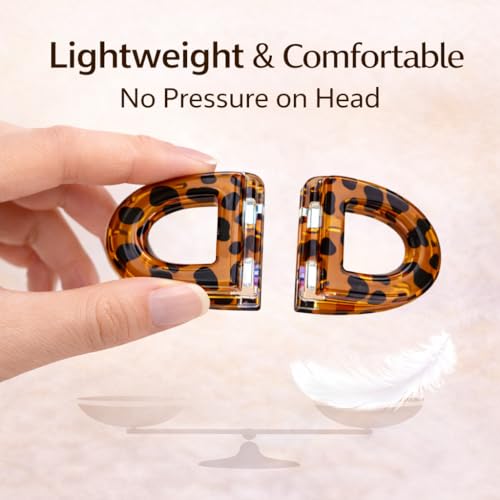 Magnetic Hair Clips for Women, No Crease, Strong Hold (2-Pack)