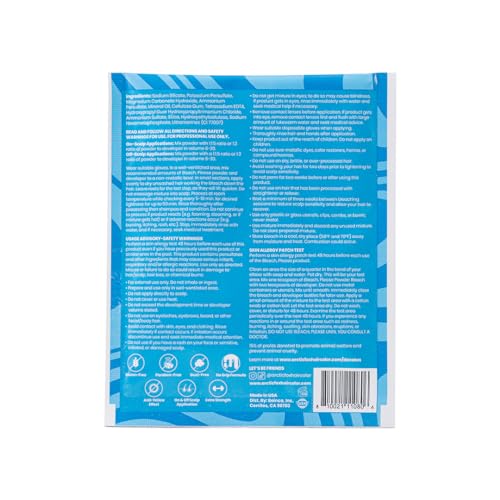 Arctic Fox Blue Powder Hair Bleach - 1 oz Anti-Brass Lightener