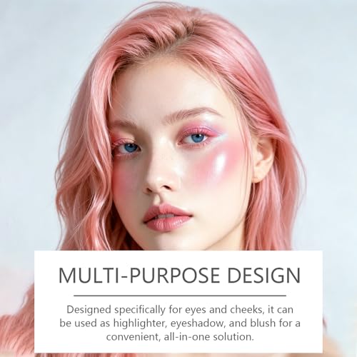 Eye & Cheek Palette - 4-in-1 Eyeshadow, Blush & Highlighter