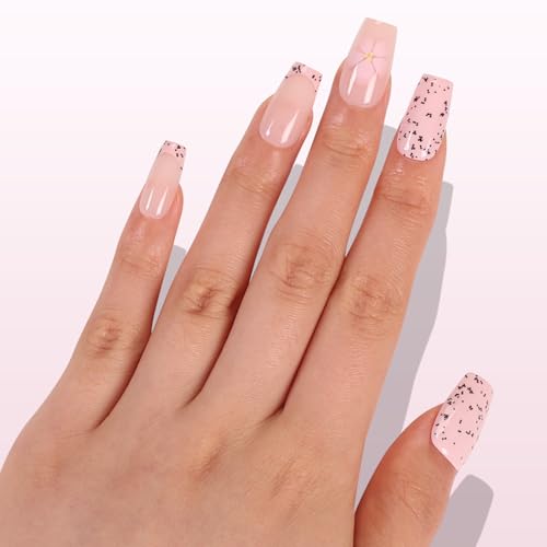 Nail Reformation Press On Nails Kit - Soft Pink Coffin Shape