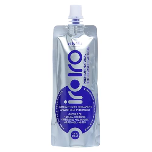 Iroiro Purple Semi-Permanent Hair Color - 4 oz Eco-Pouch