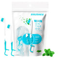Brushee 4-in-1 Disposable Toothbrush - Prepasted Travel Pack (24)