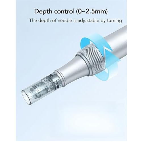 Beauty Roller Pen - 0.25mm Micro-needling - For Face - For Men and Women(white)