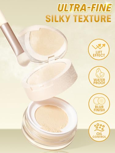 SHEGLAM Blur & Lift Setting Powder Duo - Banana