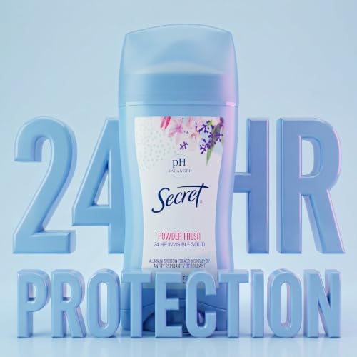 Secret Invisible Solid Antiperspirant Deodorant Twin Pack