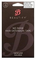 Hair Extension Tape Tabs - 120 Double Sided No Shine Adhesive