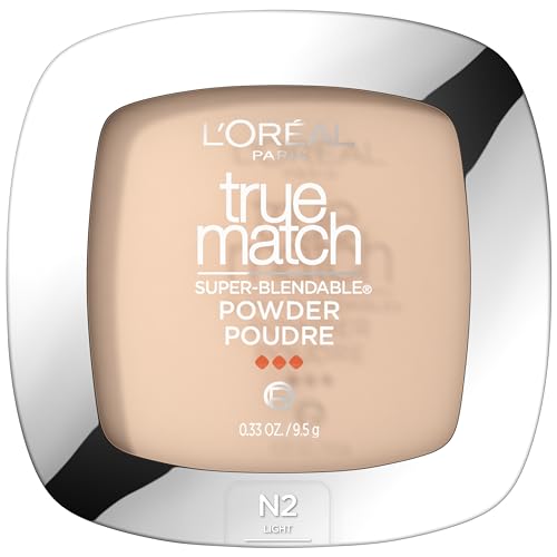 L'Oreal Paris True Match Super Blendable Oil-Free Powder Foundation N2 Light 0.33 oz - Variation of THIS listing
