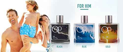 Ocean Pacific Op Black EDT for Men, 3.4 Oz