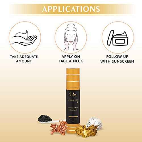 Shira Shir-Gold Luminous Pearl Moisturizer (50ml) Contians Hyaluronic Acid Improves Skin QualityLeaves Skin HydratedSoftNourished Suits on Normal to Dry Skin Types.