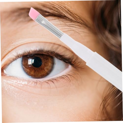 3-Piece Silicone Eyebrow Brush Set with Dust Cover | Travel Tool