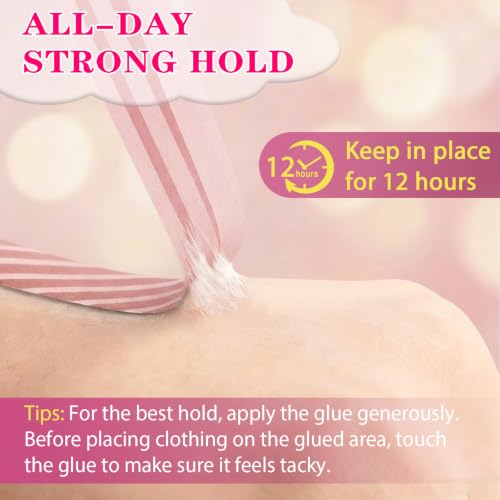 Body Adhesive Glue for Clothes & Skin 30ml - Sweat & Water Resistant