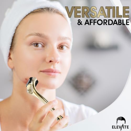 Elevate 0.25mm Derma Roller - 540 Titanium Needles (2 Pack)