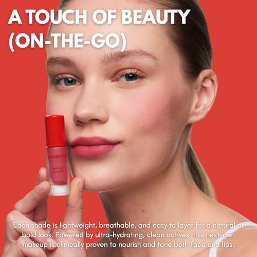 Alleven Dalia Instant Colour Lip & Cheek Tint – Hydrating, Buildable Dual-Use Makeup