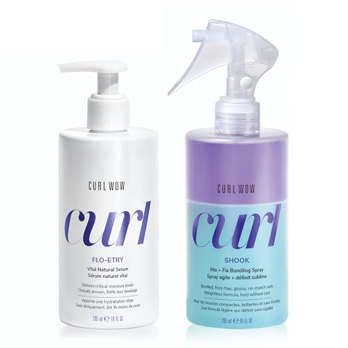 COLOR WOW Curl Styling Bundle - Anti-Frizz Serum & Spray