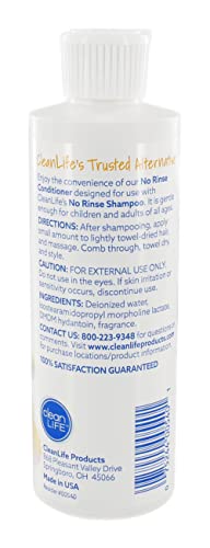 No-Rinse Hair Conditioner - 8 fl oz, Easy Tangle-Free Formula