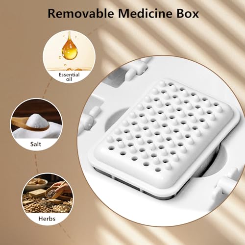 Collapsible Foot Spa Bath Massager with Heat & Bubbles