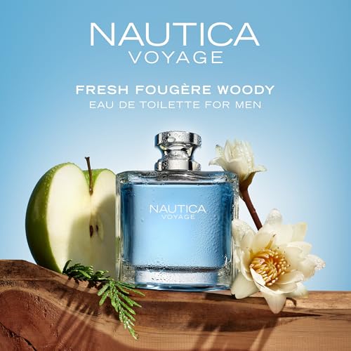 Nautica Voyage Eau de Toilette for Men, 3.3 fl oz