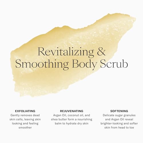 Josie Maran Argan Sugar Body Scrub Trio - Moisturizing Exfoliant Set for Soft Skin