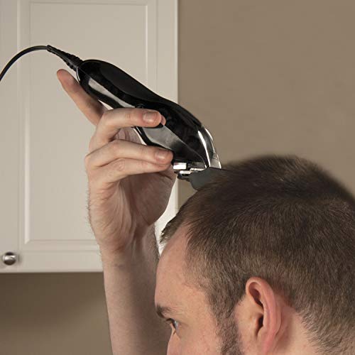 Wahl Deluxe Chrome Pro 25-Piece Hair Clipper & Trimmer Kit for Men