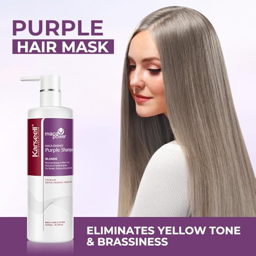 Karseell Purple Shampoo for Blonde & Gray Hair - 16.90 oz