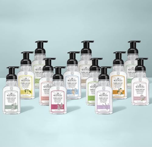J.R. Watkins Neroli & Thyme Foam Hand Soap Dispenser 3 Pack, 9 fl oz