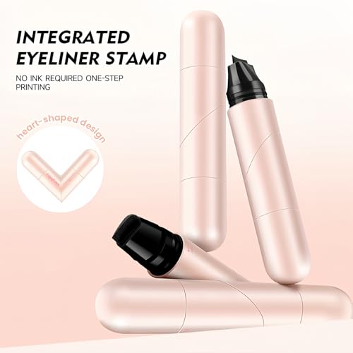 2 Pack Wing Eyeliner Stamp Set - Waterproof Cat Eye