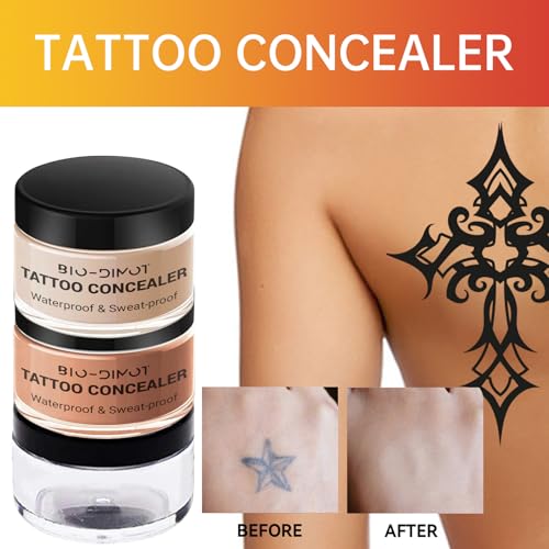 Waterproof Tattoo Cover Up Makeup - Full Coverage Foundation