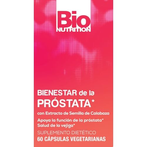Bio Nutrition Prostate Wellness with Pumpkin Seed Extract 60 Capsules